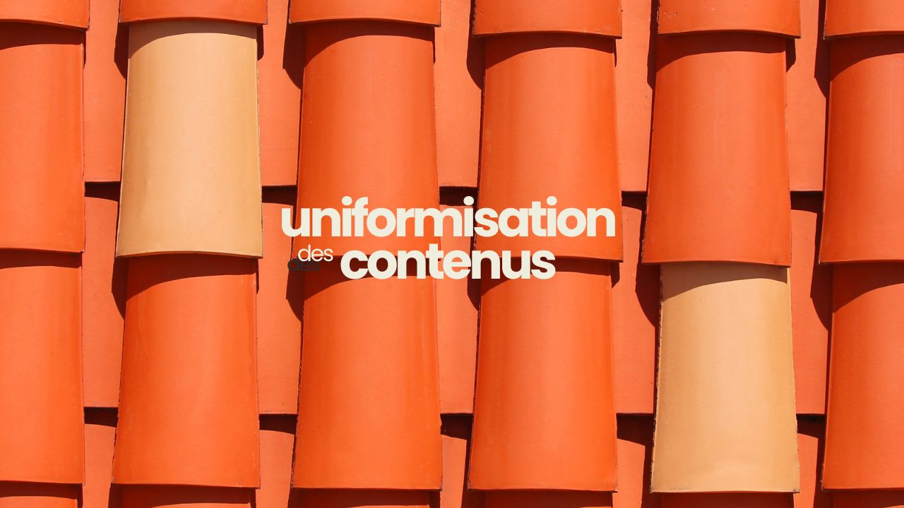 L’uniformisation des contenus sur les réseaux sociaux